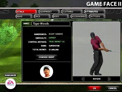 Tiger Woods Manual